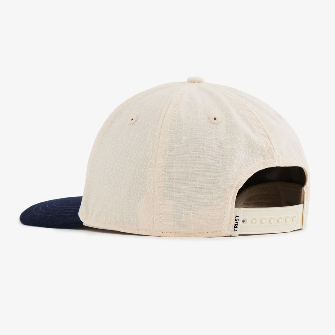 Trust Fun Hat | Navy & Cream